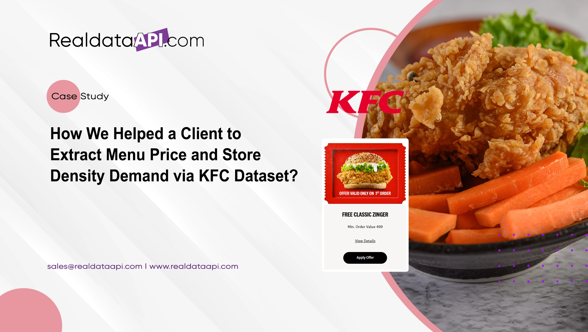 How We Helped a Client to Extract Menu Price and Store Density Demand via KFC Dataset
